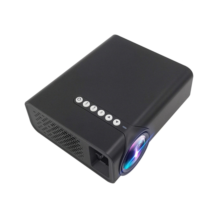 

YG520 800x480 1800LM Mini LED Projector Home Theater, Support HDMI & AV & SD & USB & VGA, Mobile Phone Version (Black)