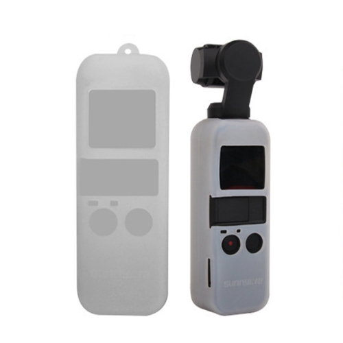 Black Color : White for Osmo Pocket Accessories Non-Slip Dust-Proof Cover Silicone Sleeve for DJI OSMO Pocket