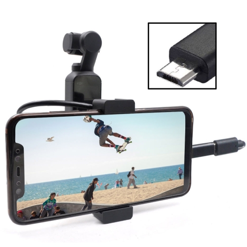 

STARTRC Metal Holder Mobile Phone Holder Bracket Expansion Accessories for DJI OSMO Pocket, Support Android Phone