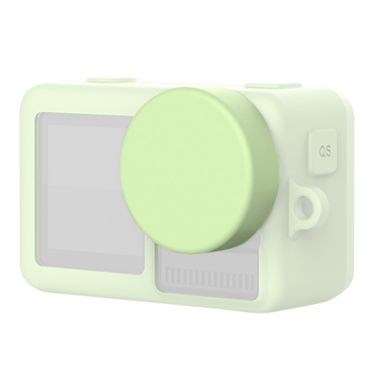 Color : Green Silicone Protective Lens Cover for DJI New Action Durable