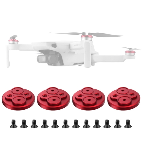 

4 PCS Sunnylife Motor Metal Protection Cover for DJI Mavic Mini 1(Red)