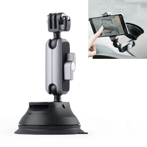 

PGYTECH P-GM-132 Action Camera Suction Cup Phone Holder for DJI Osmo Action & GoPro 8/7(Silver)