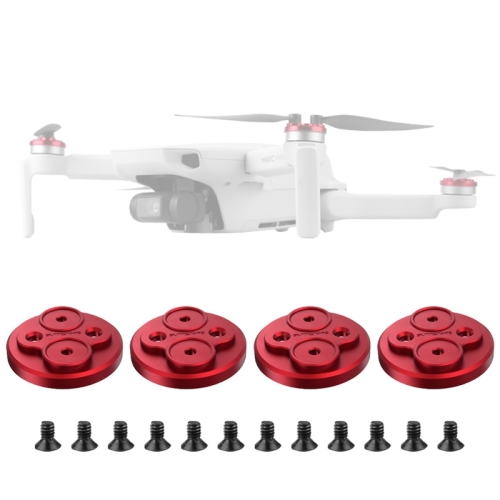 

4 PCS Sunnylife Motor Metal Protection Cover for DJI Mini 2 (Red)