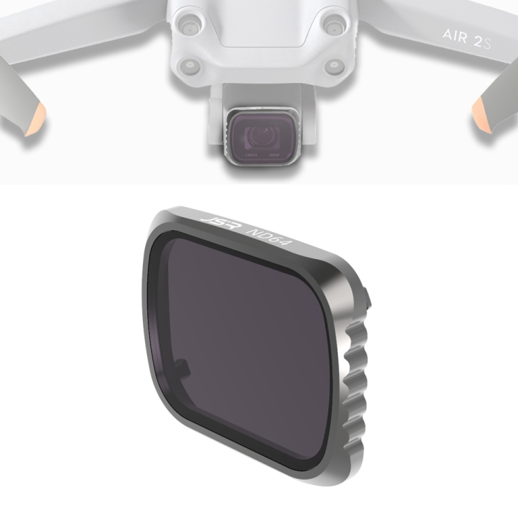 

JSR KS ND64 Lens Filter for DJI Air 2S, Aluminum Frame