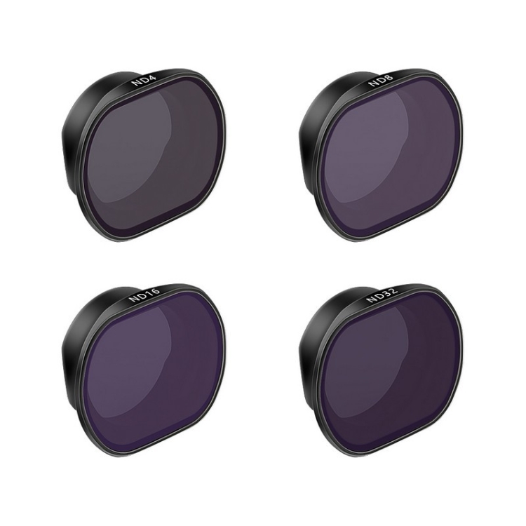 

RCSTQ 4 in 1 ND4+ND8+ND16+ND32 Drone Lens Filter for DJI FPV