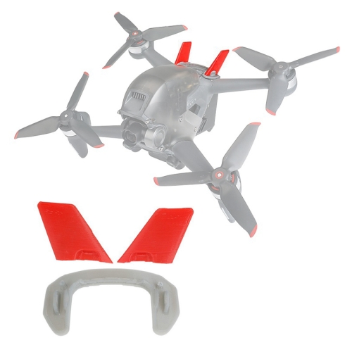 

RCSTQ 3D Printing Personalized Cute Vertical Tail for DJI FPV Combo Drone