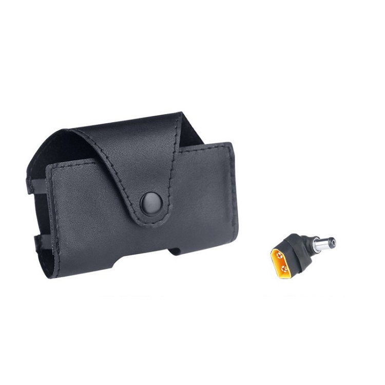 

RCSTQ Anti Scratch PU Battery Storage Bag with TX60 Adapter for DJI FPV Goggles V2