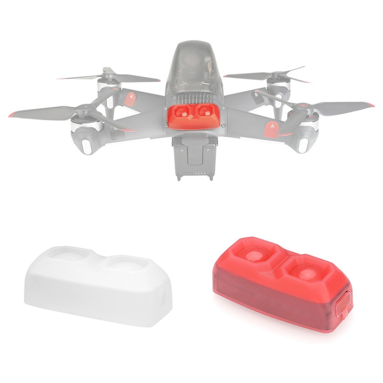 

RCSTQ Rechargeable Strobe Signal Lights with Red + White Silicone Case for DJI FPV