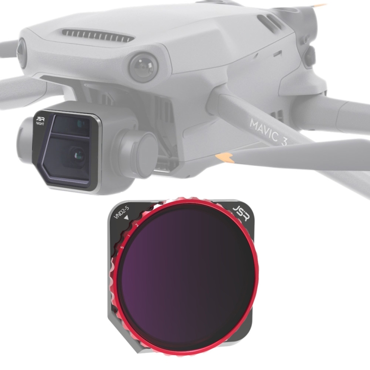 

JSR Drone Variable VND 2-5 Stop Lens Filter for DJI Mavic 3