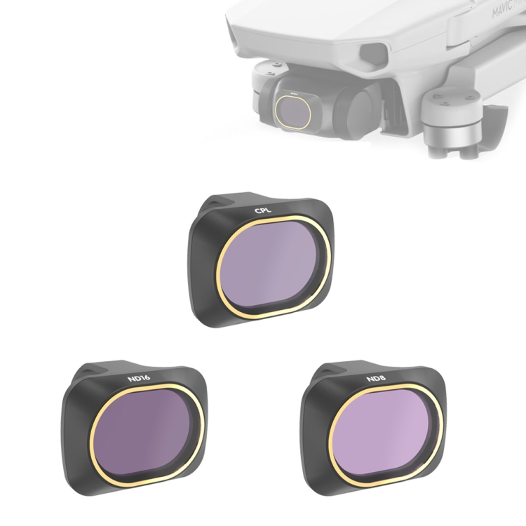 

JSR Drone 3 in 1 CPL+ND8+ND16 Lens Filter for DJI MAVIC mini