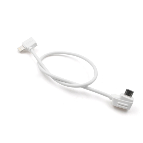 

STARTRC 30cm 8 Pin to Micro USB Converting Connector Data Cable for DJI Mavic Mini / Air, Shark Remote Controller (White)