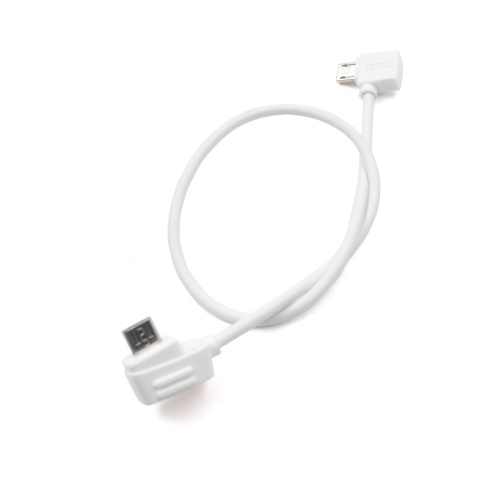 

STARTRC 30cm Micro USB to Micro USB Converting Connector Data Cable for DJI Mavic Mini / Air, Shark Remote Controller (White)