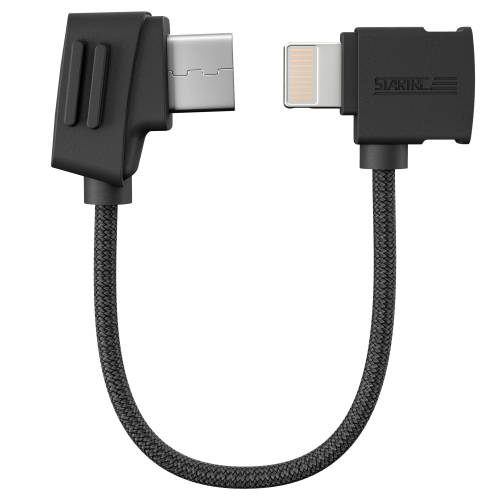 

STARTRC 10cm 8 Pin to Micro USB Converting Connector Data Cable for DJI Mavic Mini / Air, Shark Remote Controller (Black)