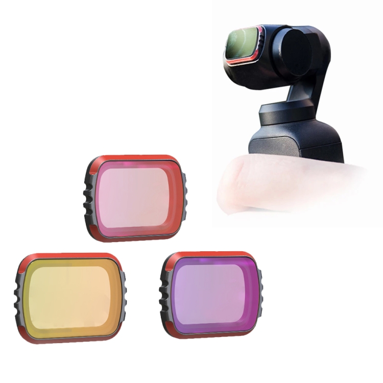 

CYNOVA C-PT-014 Snorkeling Lens Filter Set for DJI OSMO Pocket 2