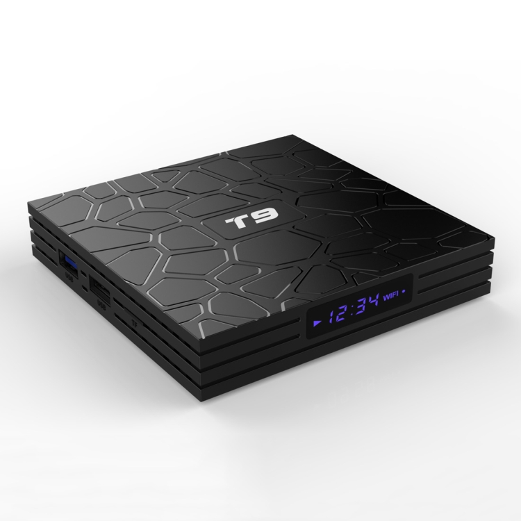 

T9 4K HD Smart TV Box,1.5GHz,RK3328,4GB+32GB,Android 8.1, Built in 2.4/5.8G Band Wifi,Support the Latest HEVC Decoding,Support HDMI,Google TV Remote,Lan,3D Moive(Black)