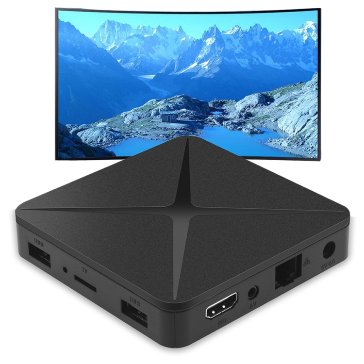 

T96C TV Box Android 9.0 Media Player, Amlogic S905W Quad-Core, 1GB+8GB, Ethernet / TF / USB
