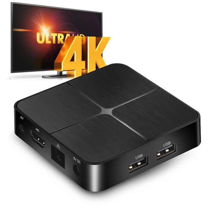 

T96mini 4K TV Box Android 9.0 Media Player, Rockchip RK3229 Quad-Core, 2GB+16GB, Ethernet / USB