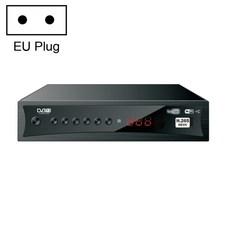 

168T2 HD Digital TV Box with Remote Control, Montage MT2203 Dual Core, Support WiFi, EU Plug