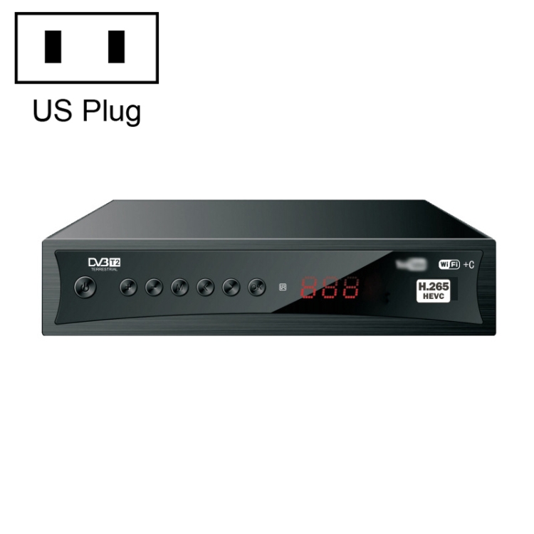 

168T2 HD Digital TV Box with Remote Control, Montage MT2203 Dual Core, Support WiFi, US Plug