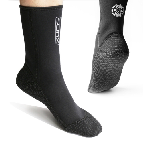 

SLINX 1702 3mm Neoprene Non-slip Warm Diving Socks, Size: S