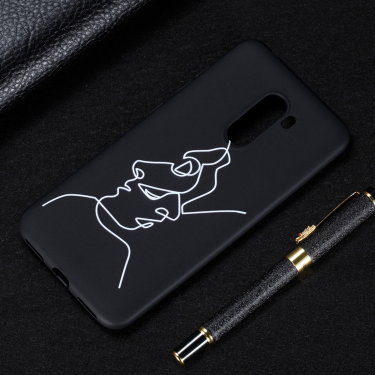 

Stick Figures Frosted TPU Case for Xiaomi Pocophone F1(Sagittarius Face)
