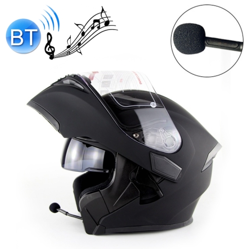 

Soman 955 Skyeye Motorcycle Full / Open Face Bluetooth Helmet Headset Full Face, Supports Answer / Hang Up Calls, Size:M, 57-58cm(Matte Black)