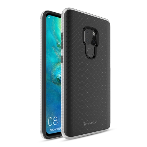 

iPAKY Bumblebee PC Frame + TPU Case for Huawei Mate 20(Silver)