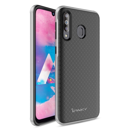 

iPAKY Bumblebee PC Frame + TPU Case for Galaxy A40s(Silver)