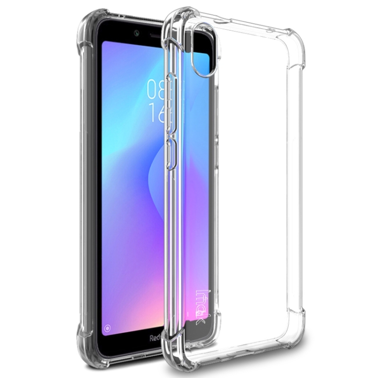 

IMAK All-inclusive Shockproof Airbag TPU Case with Screen Protector for Xiaomi Redmi 7A(Transparent)