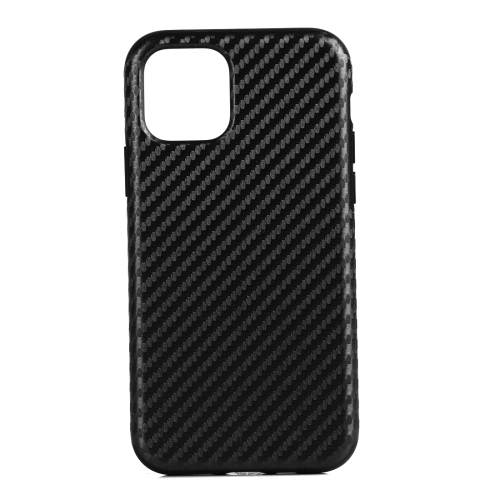 

Carbon Fibre TPU Protective Case for iPhone 11 Pro(Black)