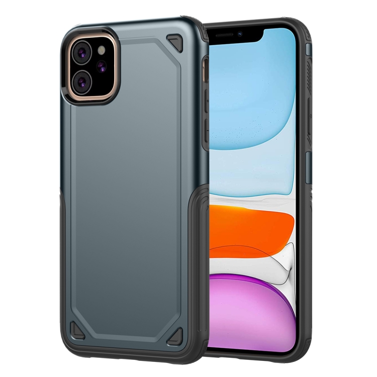 

Shockproof Rugged Armor Protective Case for iPhone 11(Navy Blue)