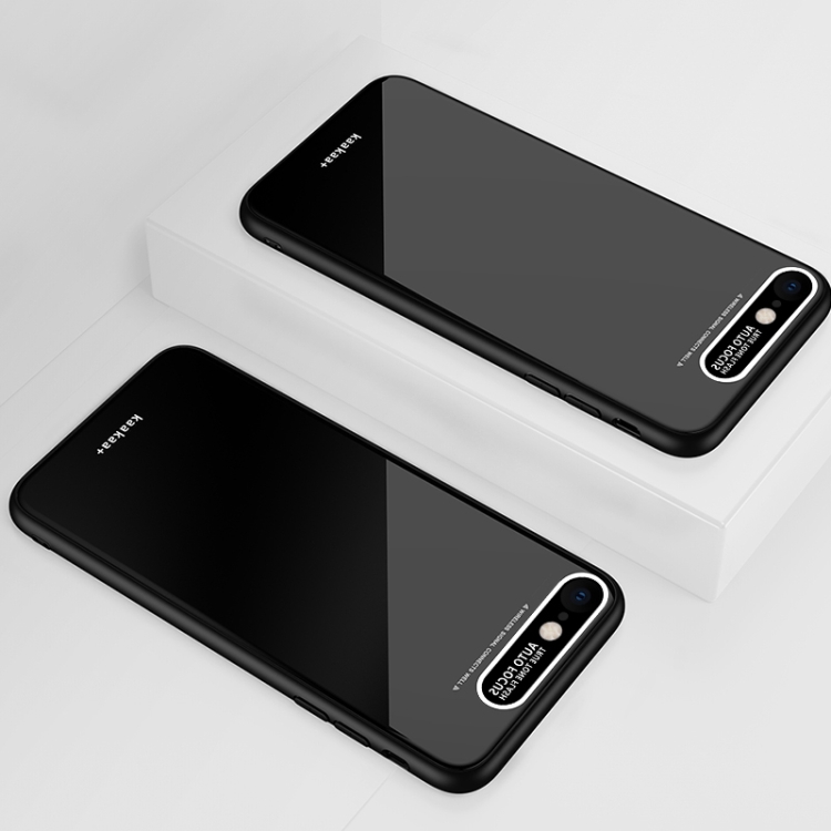 

Lycra Series Eye Protection TPU Acrylic Protection Case for iPhone 7 / 8(Black)
