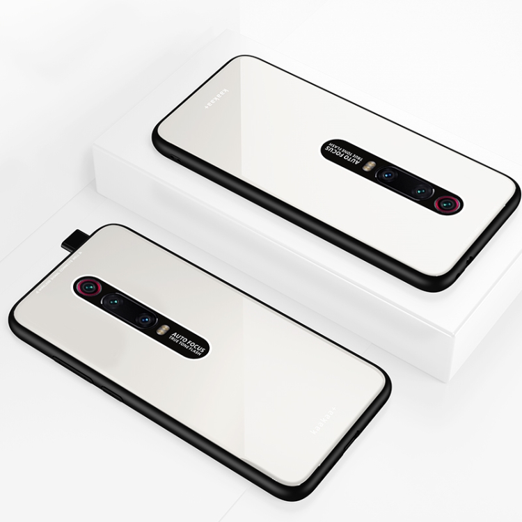 

Lycra Series Eye Protection TPU Acrylic Protection Case for Xiaomi Redmi K20(White)