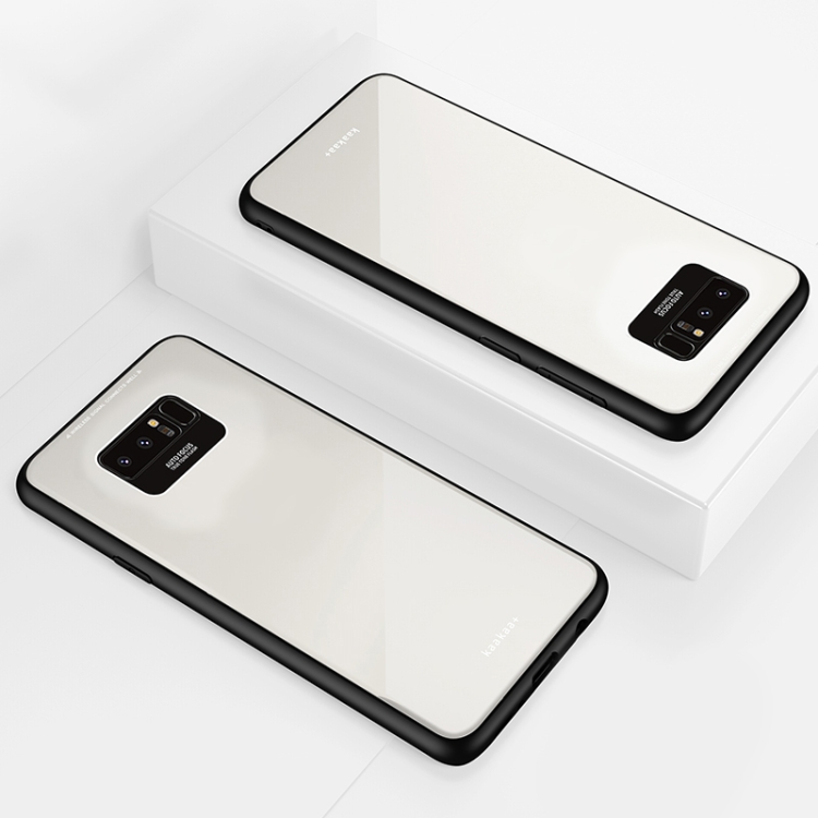 

Lycra Series Eye Protection TPU Acrylic Protection Case for Galaxy Note 8(White)