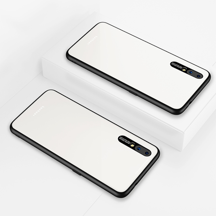 

Lycra Series Eye Protection TPU Acrylic Protection Case for Vivo X23(White)