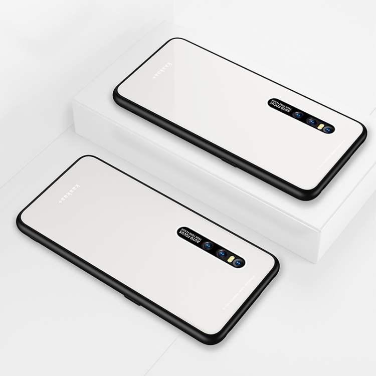 

Lycra Series Eye Protection TPU Acrylic Protection Case for Vivo X27 Pro(White)