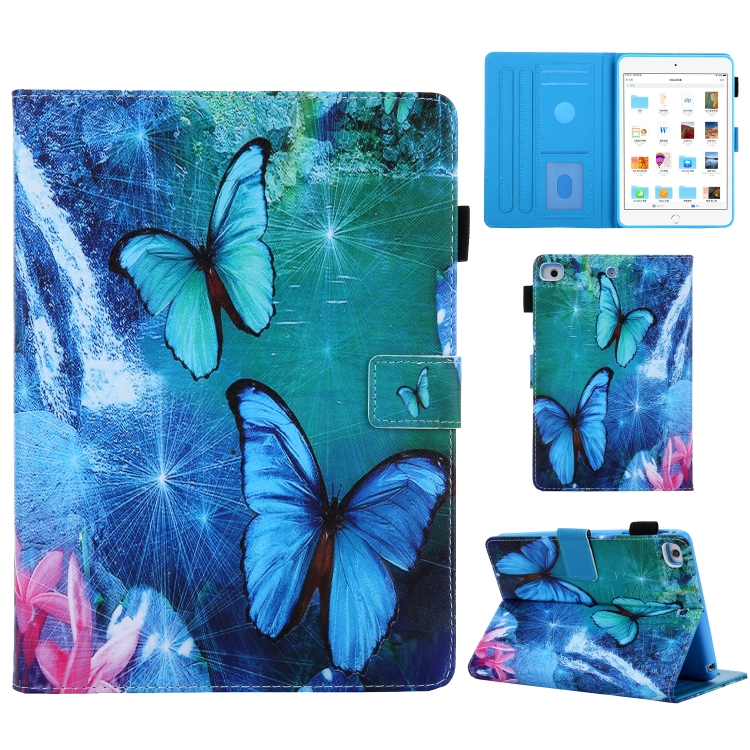 

Universal 3D Pattern Horizontal Flip Leather Case with Holder & Card Slot & Wallet for iPad Mini 2019 / 4 / 3 / 2 / 1(Waterfall Butterfly)