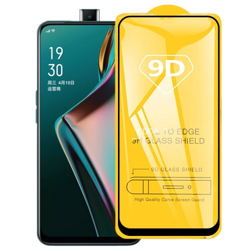 

9D Full Glue Full Screen Tempered Glass Film For OPPO K3