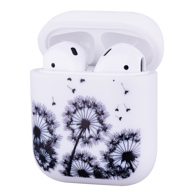 

Matte Silicone TPU Earphone Protective Case for Apple AirPods 1 / 2(Dandelion)