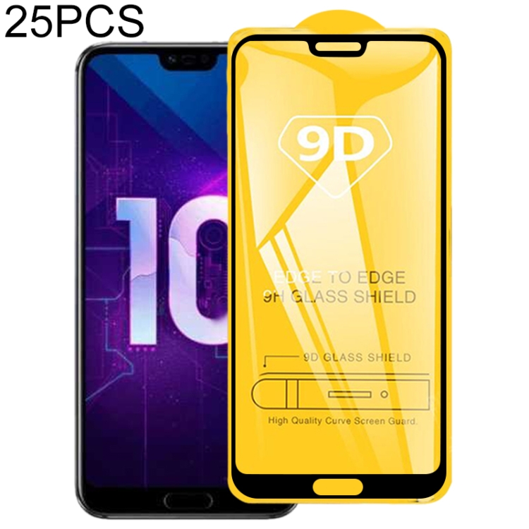 

25 PCS 9D Full Glue Full Screen Tempered Glass Film For Huawei Honor 10i / Honor 20 lite