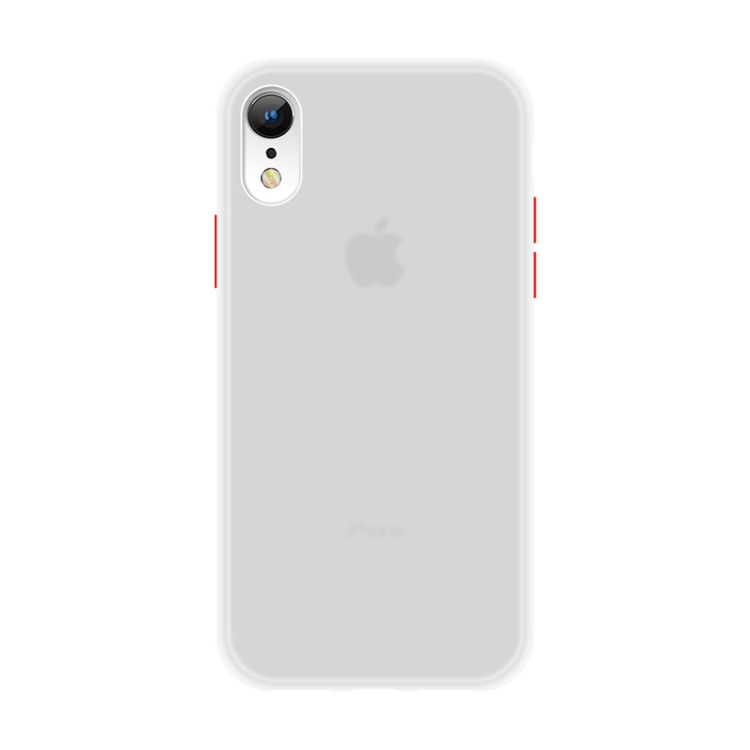 

For iPhone XR Benks Shockproof Frosted PC + TPU Case(White)