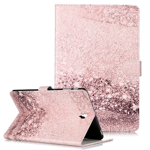 

Colored Drawing Pattern Horizontal Flip PU Leather Case with Holder & Card Slots & Wallet For Galaxy Tab S4 10.5 / T830(Rose Gold Marble )