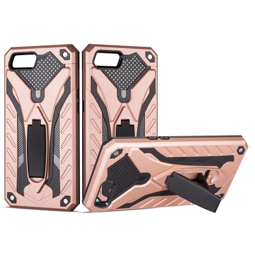 

Shockproof TPU + PC Protective Case with Holder For OPPO A1k(Rose Gold)