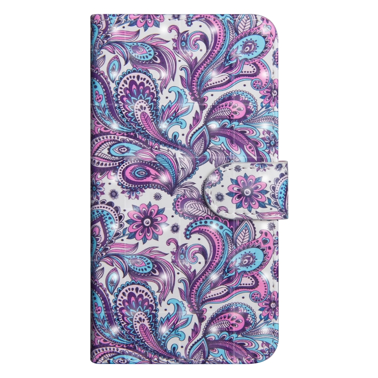 

3D Painting Pattern Horizontal Flip TPU + PU Leather Case with Holder & Card Slots & Wallet For OnePlus 6(Spiral Pattern)