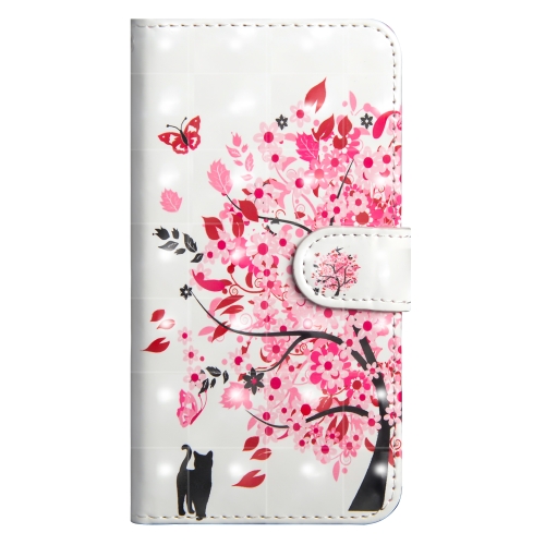 

3D Painting Pattern Horizontal Flip TPU + PU Leather Case with Holder & Card Slots & Wallet For Galaxy S10e(Tree Cat)