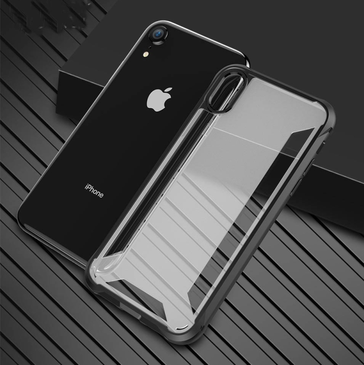 

PC + TPU Shockproof Protective Case for iPhone X / XS(Black)