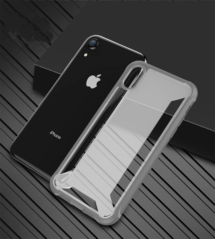 

PC + TPU Shockproof Protective Case for iPhone X / XS(Grey)