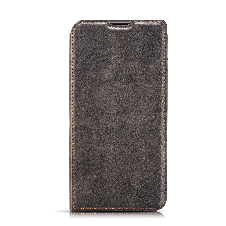 

Retro Simple Ultra-thin Magnetic Leather Case with Holder & Card Slots & Lanyard for iPhone 11 Pro Max(Black)