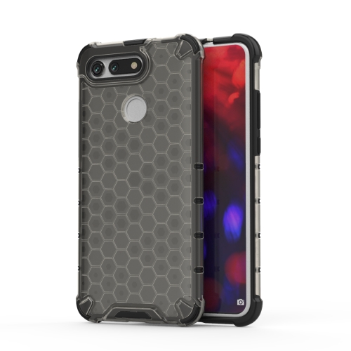 

Shockproof Honeycomb PC + TPU Case for Huawei Honor V20(Black)