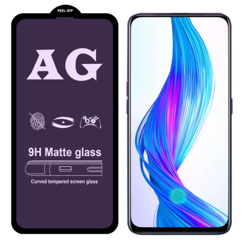 

AG Matte Anti Blue Light Full Cover Tempered Glass For OPPO Reno 10x zoom